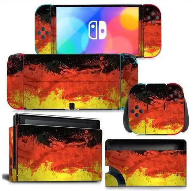 Main image of Printing Skin Sticker Decal for Switch NSConsole Controller Dock Skin Vinyl Protective Film Para Coque(1234)