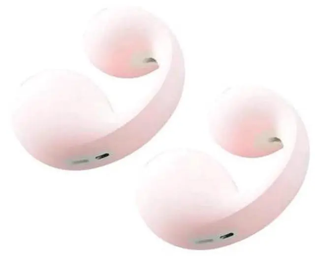 Main image of 1 Pair Earbud Ear Caps Protective Cover Eartips Ear Buds Cups for Ambie AM-TW01(small) (Pink)