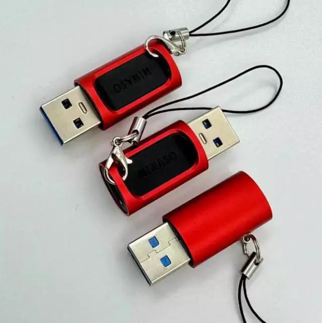 Alt view image 4 of 5 - The original NlMASO high-speed USB 3.0 to USB-C adapter connector issuitable for iPhone 15 and Android iPad. 3PKC