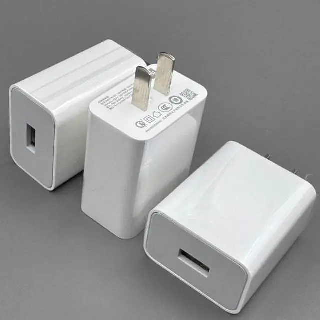 Alt view image 2 of 6 - New originalQc3.0 fast charging UsB charger 18Wsuitable for power banks, Android phones, tablets, pure white