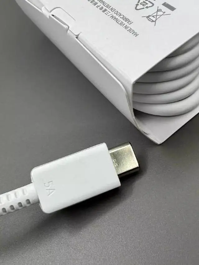 Alt view image 5 of 5 - Applicable to 5A original 1-meter dual TYPE-C charging data cablewith 100W fast charging. Suitable for S23U/iPhone 15 Pro/iPad and laptops.