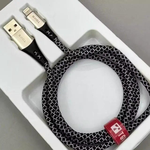 Alt view image 3 of 4 - TGVl's original C94 certified PD fast charging cable MFl data cable iscompatible with Apple iPhone 15/14/13 Pro, iPad, and 12.
