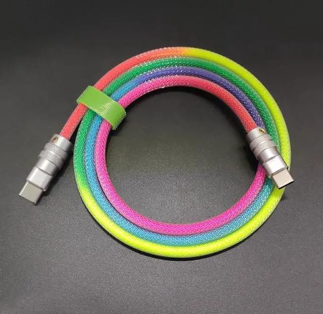 Main image of Customized by for200W fast charging with 10A/6Acurent. Data cable for iqoo lls and vivo 120\ fast charging, supporting PD 3.1240W dual-type-C original version for 10 Pro, Neo 9, 8, 7, X Fold 3, an