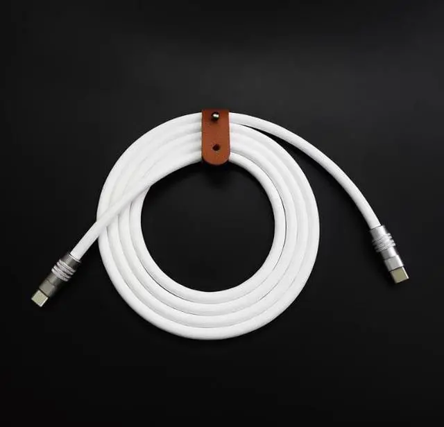 Main image of Customized SO CTOC silicone PD 3.1/240W data cable for mobilephones, tablets, type-C manual charging cable
