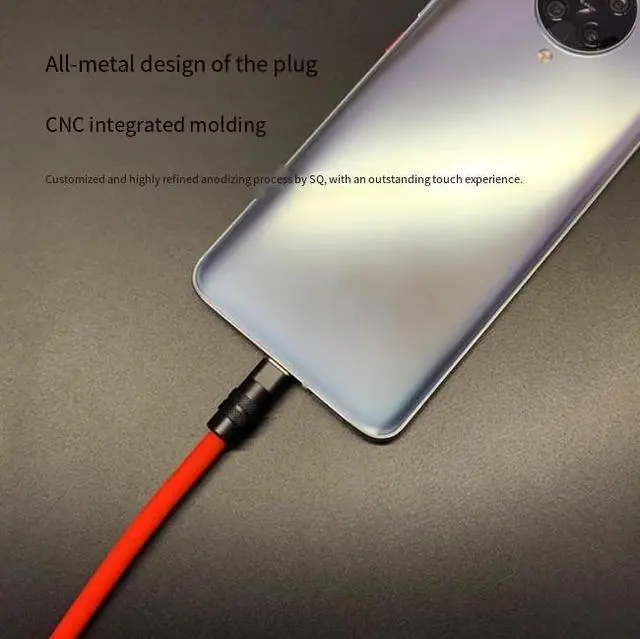Alt view image 4 of 5 - Customized SO CTOC silicone PD 3.1/240W data cable for mobilephones, tablets, type-C manual charging cable