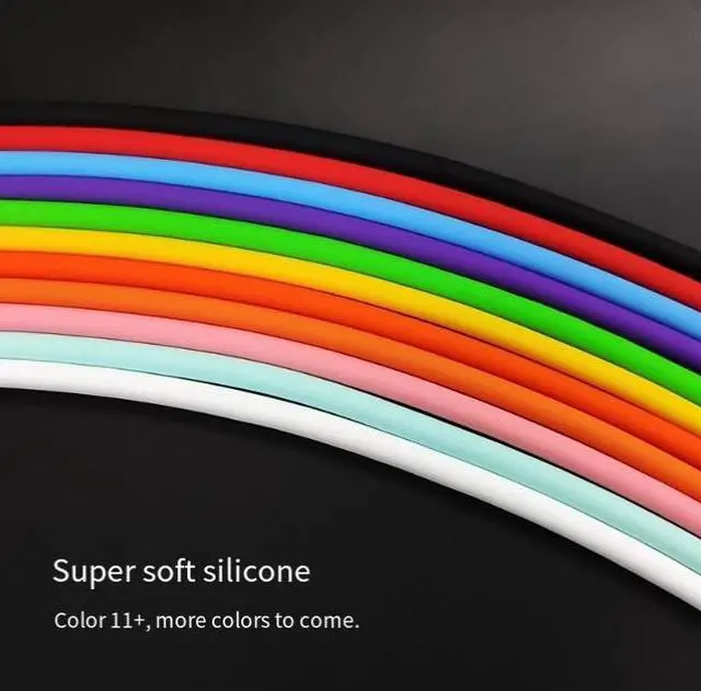 Alt view image 5 of 5 - Customized SO CTOC silicone PD 3.1/240W data cable for mobilephones, tablets, type-C manual charging cable