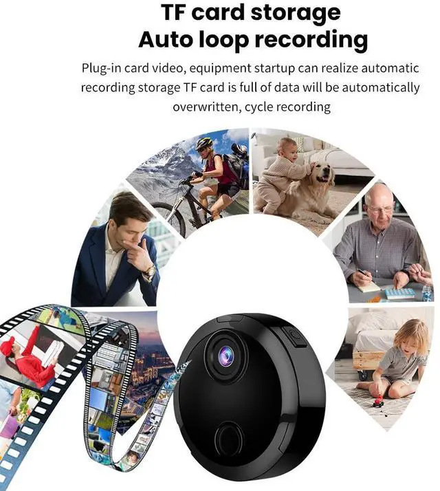 Alt view image 5 of 6 - HDQ15 Camera-High Definition 1080P Wireless WiFi Home Security Camera-QutdoorSportsVideo Camera