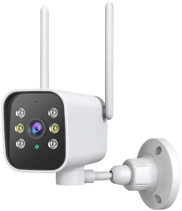 Alt view image 4 of 7 - K20 outdoor waterproof rotating gun-type camera with intelligent ful-color high-definition wireless WlFl monitoringfunction