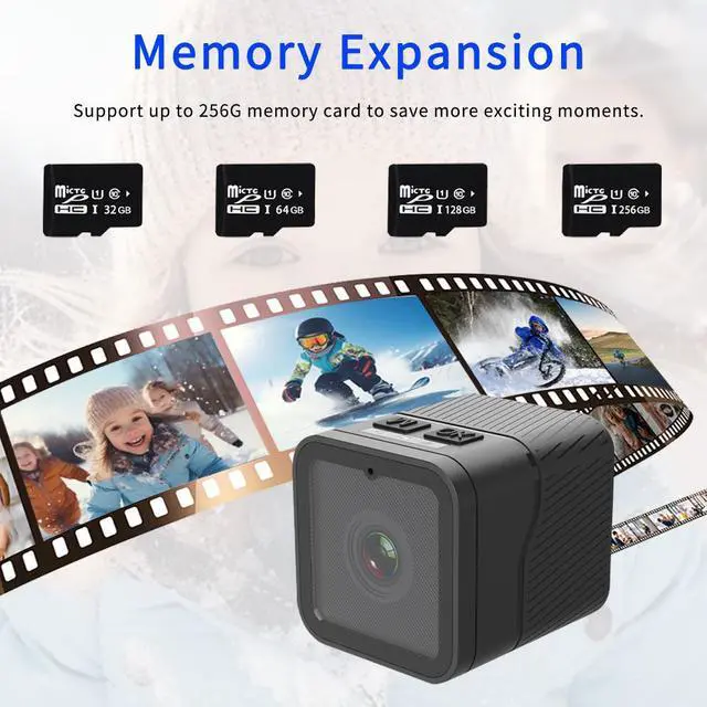 Alt view image 5 of 7 - Z03 lnteligent WiFi Hotspot Camera - 0utdoor High-Definition Waterproof Sports Camera 1080P Home Security Monitoring