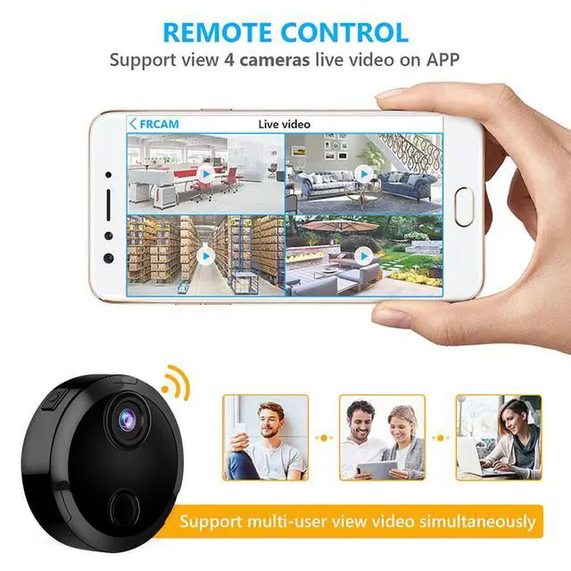 Alt view image 5 of 7 - HD015 High Definition Camera 1080P WirelessWiFi Home Security Surveillance
QutdoorSportscameraWithoutPowerPlug