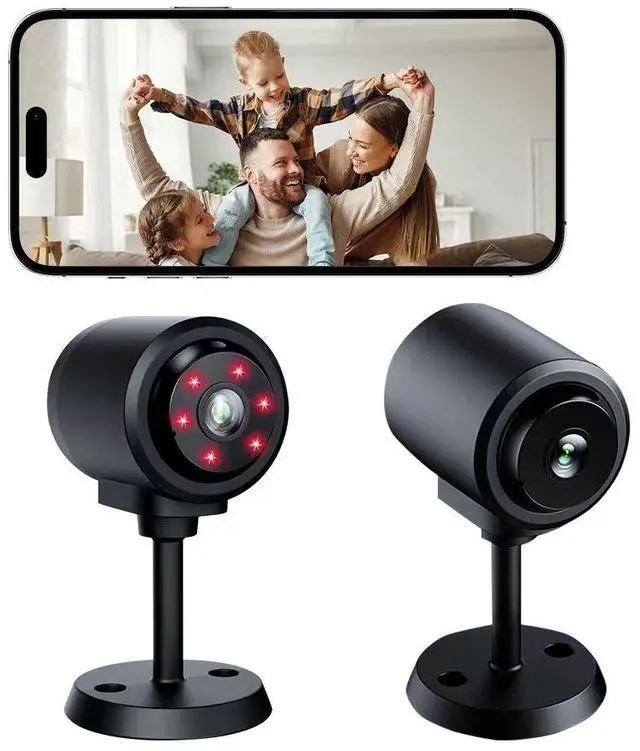 Alt view image 4 of 7 - best-selling, Cl high-definition night vision camera for home security, WiFi monitoring, child care recording,small camera