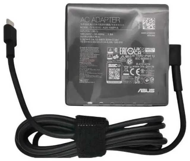 Alt view image 5 of 5 - GX/13/14/15/16/GV301Q notebook 20V5A chargingpower Adapter 100W