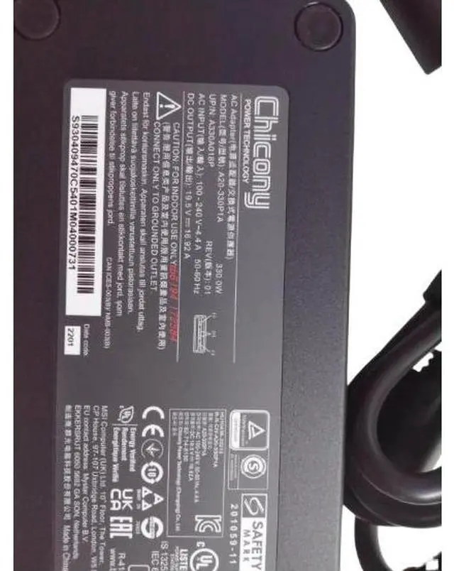 Alt view image 3 of 4 - Adapter 19.5V 16.92A 330W