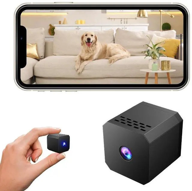 Alt view image 5 of 7 - F1 high-definition camera, plug-free camera for high-definition night vision, remote home security monitoring, outdoor sports camera