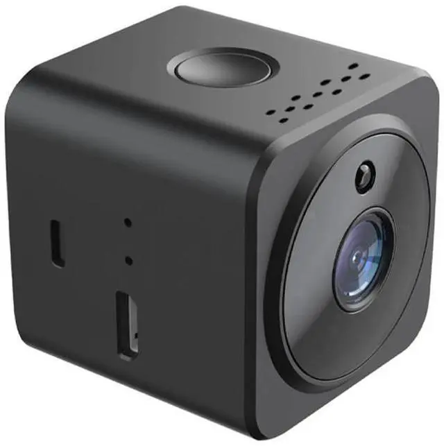 Alt view image 2 of 7 - AS02 Camera High Definition Two-Way Intercom Network Smart Camera Home Security Small Camera Outdoor Sports DV