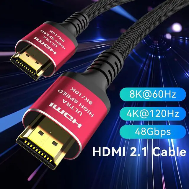 Alt view image 5 of 7 - 8K HDMI2.1 Cable(H133R) 0.5M