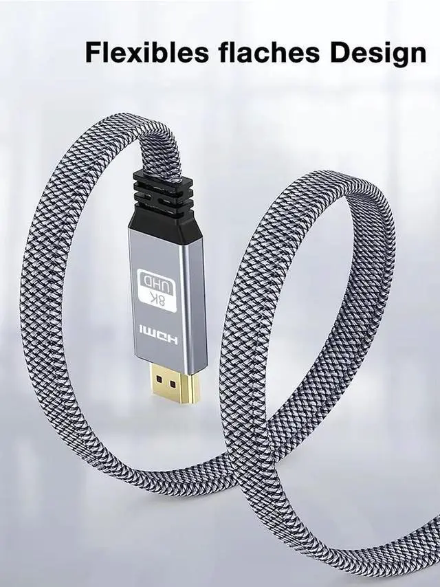 Alt view image 2 of 7 - 8KHDMI 2.1 Cable(H135G) 1M