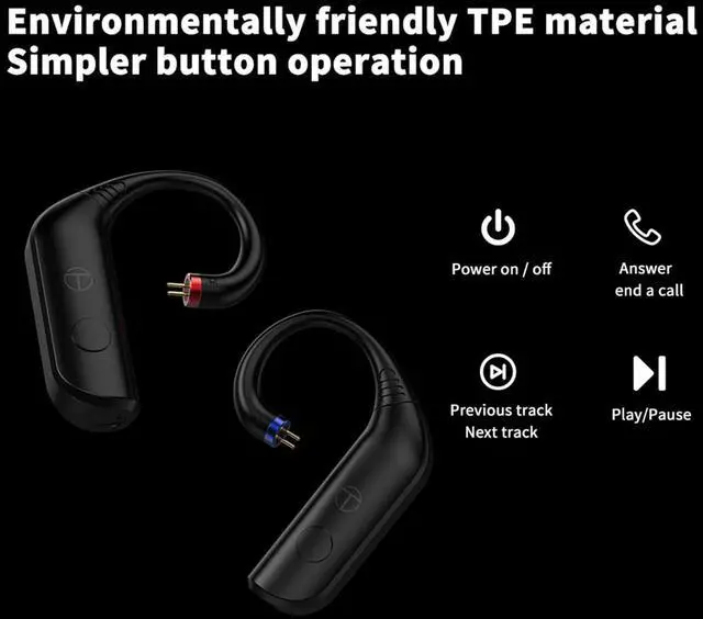 Alt view image 4 of 6 - TRN BT20 Pro IEM Bluetooth Adapter,Wireless Bluetooth Earphone Module(no Headphone)