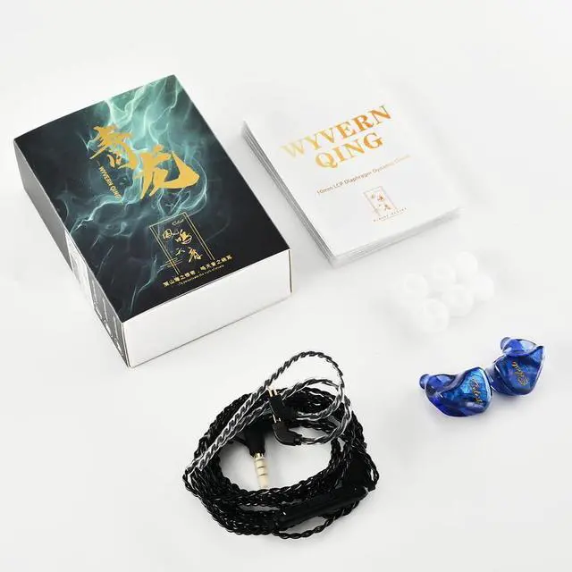 Alt view image 3 of 6 - 10mm LCP Liquid Crystal Polymer Dynamic Driver IEM Earphones,in Ear Monitor,Earbuds with Microphone,3.5mm inears Headphones,iems for Gaming