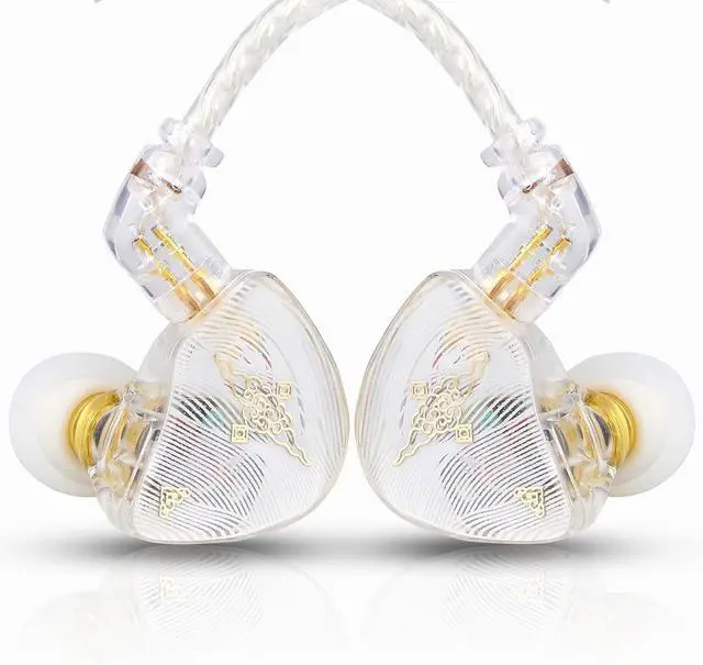 Main image of Wan'er S.G, in Ear Headphones Wired,10 mm Dynamic Driver,in Ear Monitor,Gaming Earbuds,IEM Earphones,with 0.78mm 2 Pin Detachable Cable White