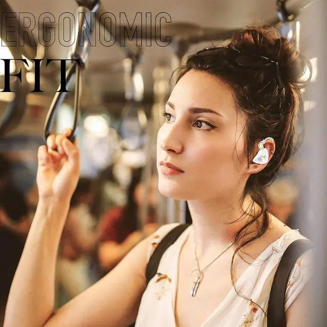 Alt view image 3 of 6 - Wan'er S.G, in Ear Headphones Wired,10 mm Dynamic Driver,in Ear Monitor,Gaming Earbuds,IEM Earphones,with 0.78mm 2 Pin Detachable Cable White