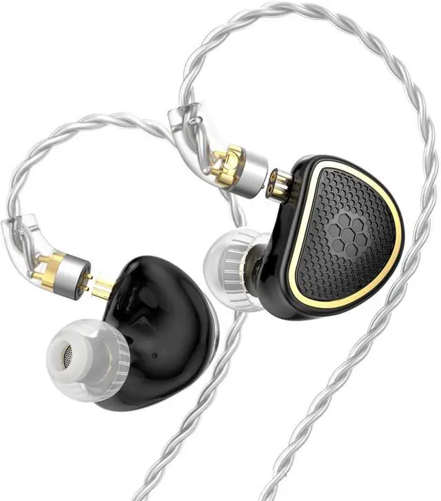 Main image of Hybrid Wired Earbuds,10mm Square Driver IEM, in Ear Monitor,Earbuds with Microphone,usbc Headphones,Ear Buds Wired,Ear Phones,Earphones Wired,3.5mm Headphone,Earphones with Cord no mic