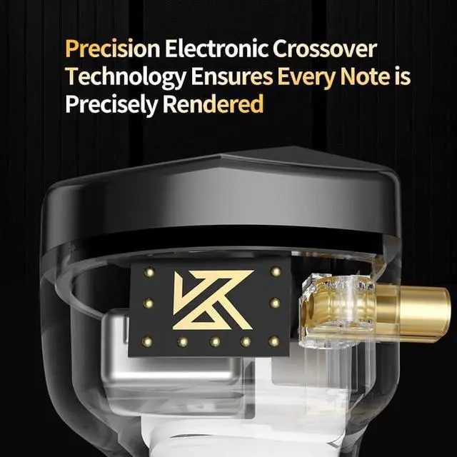 Alt view image 4 of 7 - KZ AS10 PRO 5 BA lEM Earphones, 3.5mm Headphones,Earphones with Cord,Earbuds Wired