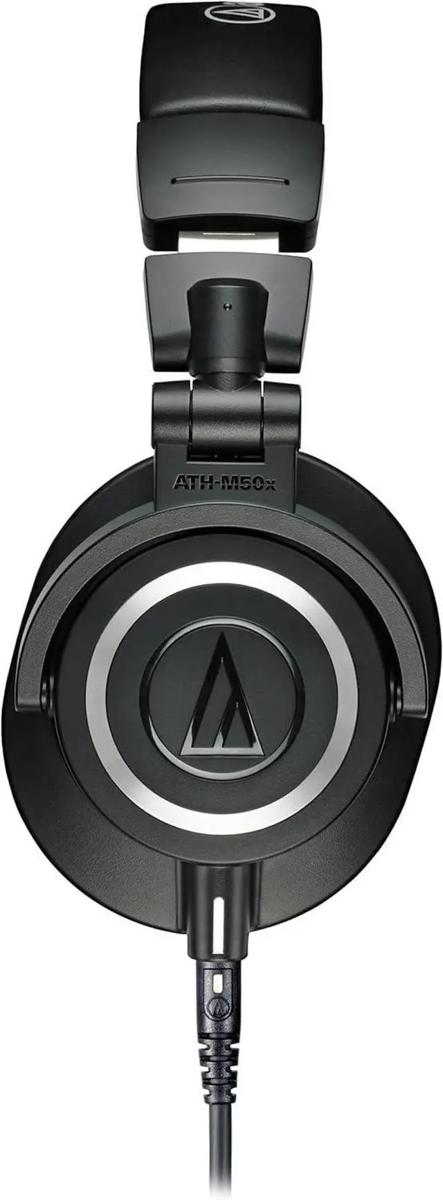 Alt view image 2 of 7 - Audio-Technica ATH-M50x Professional Studio Monitor Headphones, Black