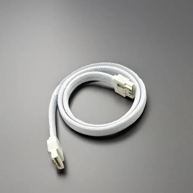 Alt view image 3 of 4 - SATA 3.0 motherboard hard drive data cable, $ATA 3.0 solid-state serial data cable, security system SATA 3.0 data cable 0.3M