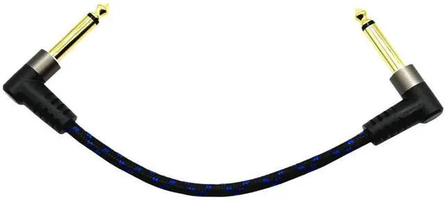 Alt view image 2 of 5 - 6.5 Audio cable microphone instrument mixer guitar bass speaker mono effect box connection cable
15CM