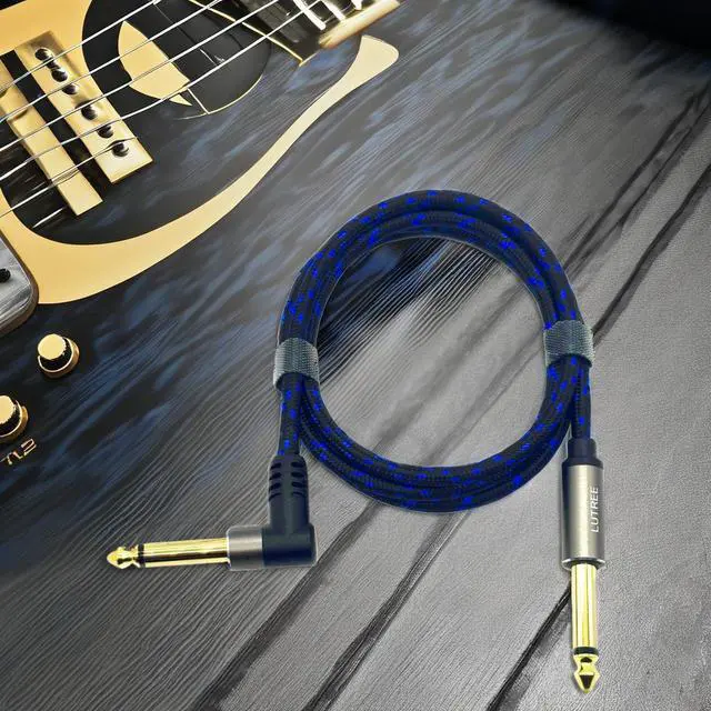 Alt view image 3 of 4 - 6.5 Straight-to-Waveform Amplifer Guitar Connection Cable Noise Reduction Performance Box Audio Mixer 6.35mm Audio Cable  1M