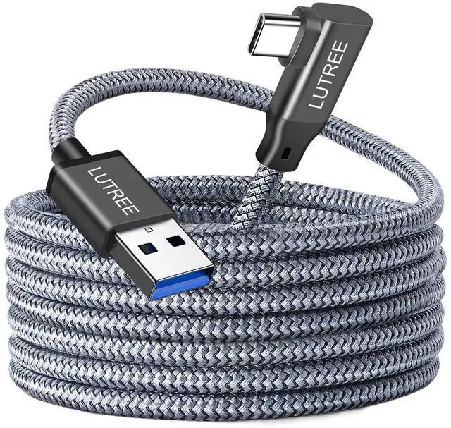 Alt view image 2 of 5 - 2 Link VR Cable- Data Cable forVR Headset, Device Streaming Cable forVR Glasses, Computer Game Cable 3M