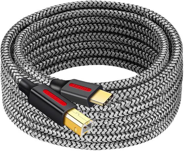 Main image of Type-C printer data cable, USB mobile phone, notebook printing cable, universal electronic keyboard,scannerdata cable 0.6M