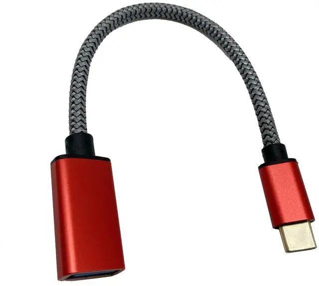 Alt view image 3 of 4 - USB 3.0 OTG adapter (type-C to UsB 3.1) mobile hard drive UsB flash drive converter 3.0 data cable 0.15M