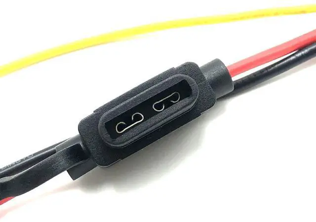 Alt view image 4 of 4 - Vehicle-mounted video recorder aviation connector adaptercable, aviation connector powercord, +5A fuse, aviation connectorextension cable 0.3M