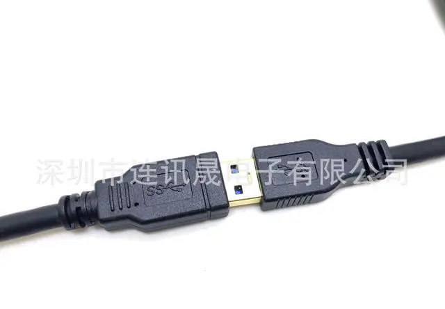 Alt view image 5 of 5 - Factory direct-sale high-speed USB 3.0 data cable. USB 3.0 male-to-female 3.0 usb extension cable.
0.6M