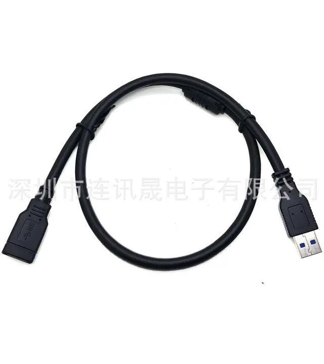 Alt view image 2 of 5 - Factory direct-sale high-speed USB 3.0 data cable. USB 3.0 male-to-female 3.0 usb extension cable.
0.6M
