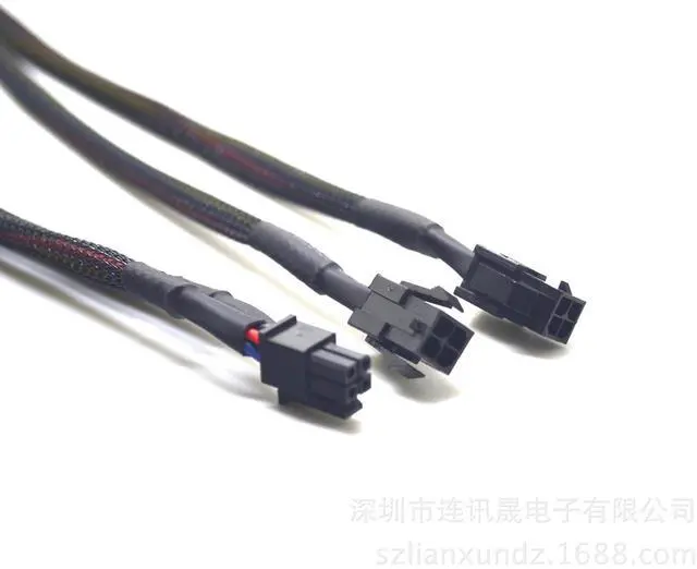 Alt view image 4 of 6 - MX3.0MM Electronic Wiring Processing Connecting Cable -AutomotiveWiring-3.0 SpacingTerminal Connecting Cable with Braided Mesh