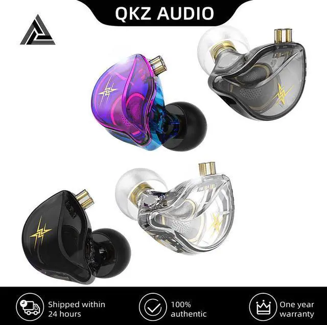 Alt view image 2 of 5 - Sport RunningIn-EarType-ForFirst-Person ShooterGamesQKZ ZXT Monitoring Level Headphones- phonesforComputers- Controland Microphone  Purple