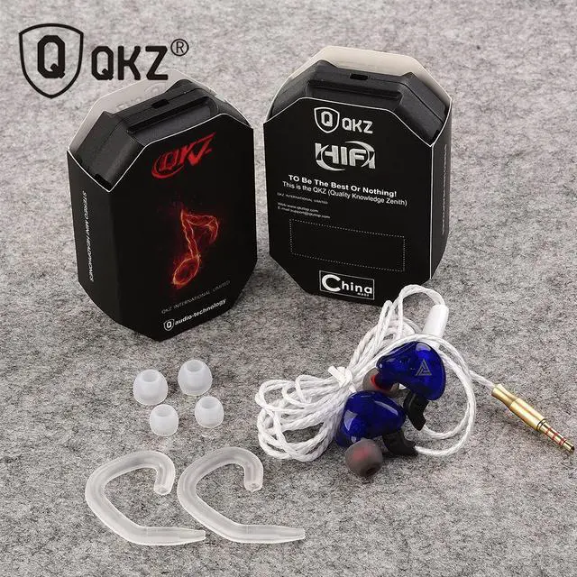 Alt view image 4 of 6 - QKZ CK5 New Model Sports Earphone Set- Transparent Bass Heavy Music Headphones for Mobile
Phones RED
