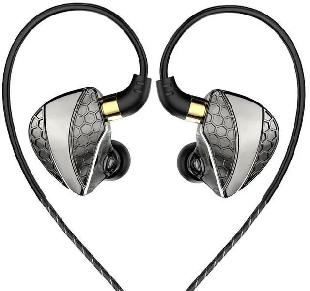 Alt view image 2 of 5 - QKZ Hi6T Over-ear Headphones -Monitoring Headphones -Line-ControlledBass Headphones - Headphones for Mobile Phone Running Live Streaming