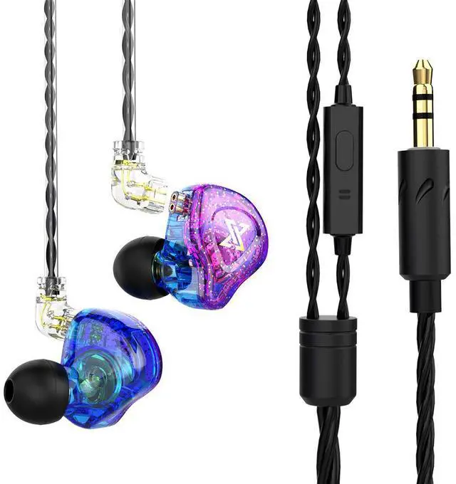 Main image of QKZ AK6 MAX In-ear DynamicTransducer Headphones with HiFi Sound.Deep Bass, Line Control, Wired Headphones, Wholesale New Model