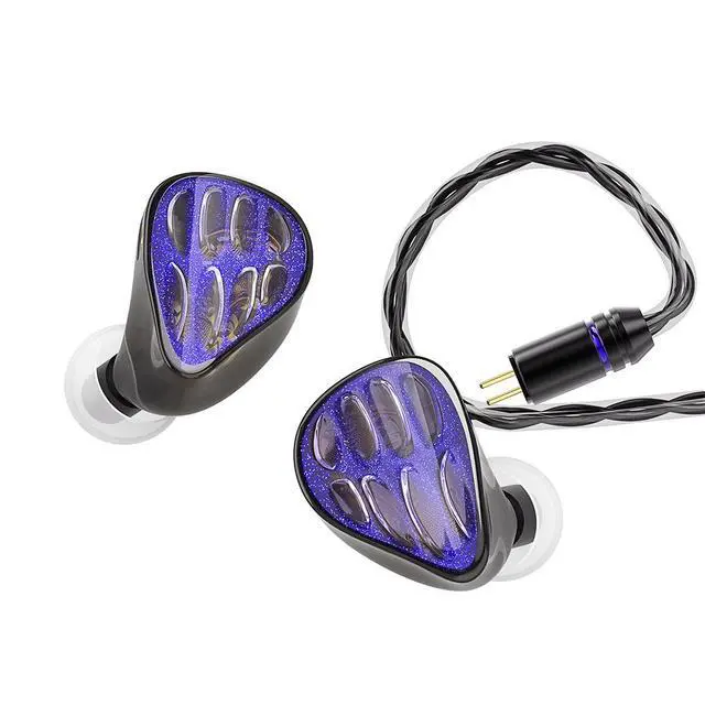Alt view image 2 of 6 - QKZx HBB Hades In-Ear Headphone with Remote Control and Microphone, HIFlMobile Phone Dual-Cone Joint-Design Limited Edition High-End Headphone