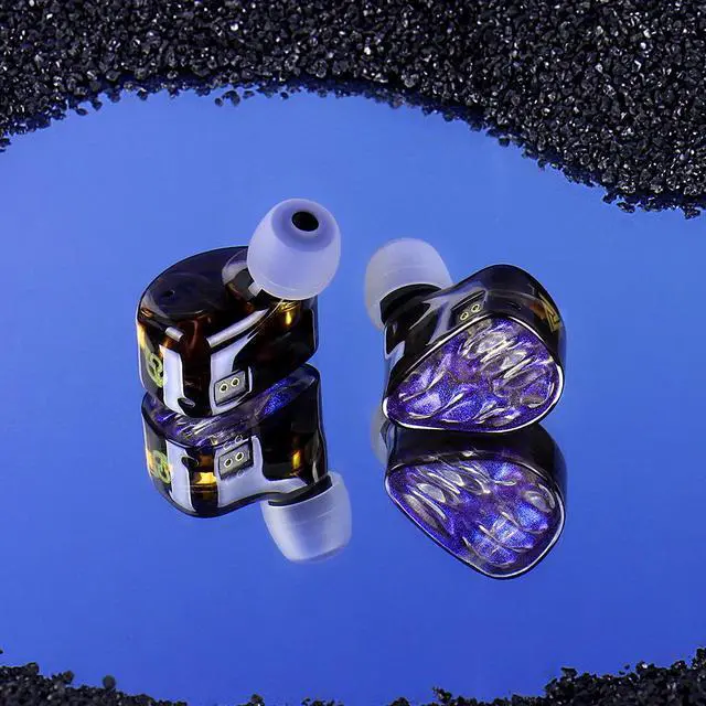 Alt view image 3 of 6 - QKZx HBB Hades In-Ear Headphone with Remote Control and Microphone, HIFlMobile Phone Dual-Cone Joint-Design Limited Edition High-End Headphone