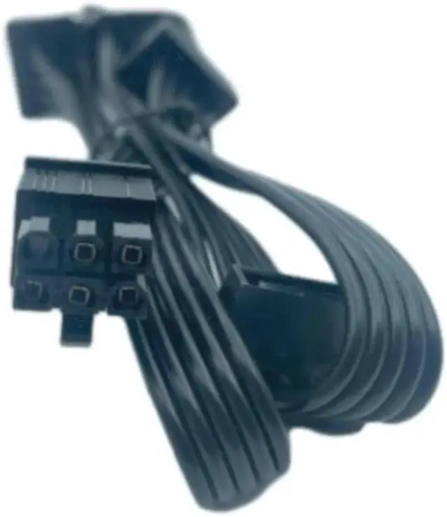 Alt view image 3 of 6 - 4 SATA Angled HDD SSD Modular Power Cable for Seasonic FOCUS 850W 750W 650W 550W 500W 450W GOLD Modular Power