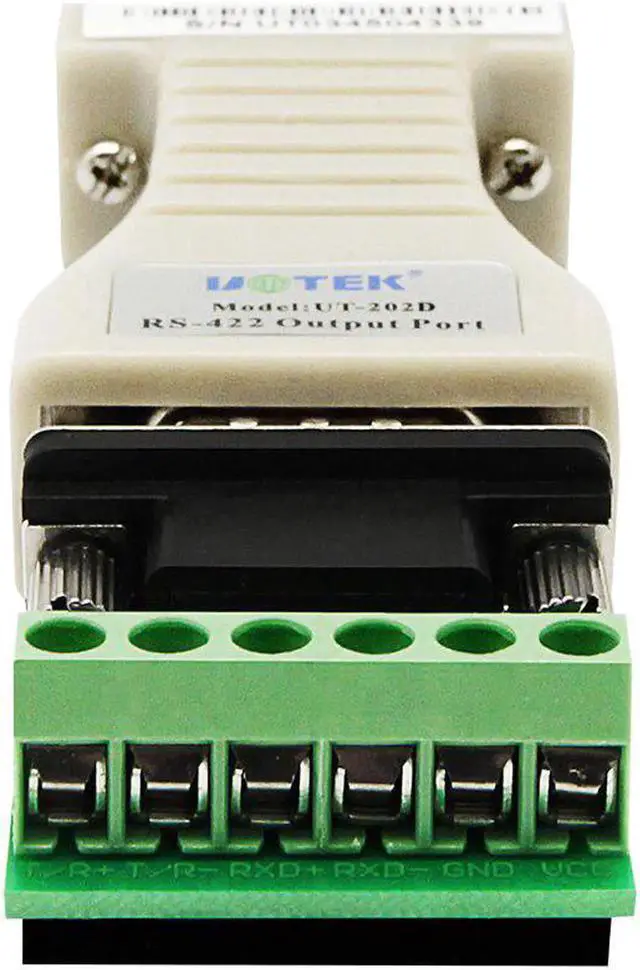 Alt view image 2 of 5 - UT-202D Passive RS232 to RS422 Converter RS422 to 9Pin Serial Port Two-way Communication Distance 1.2KM No Need Power