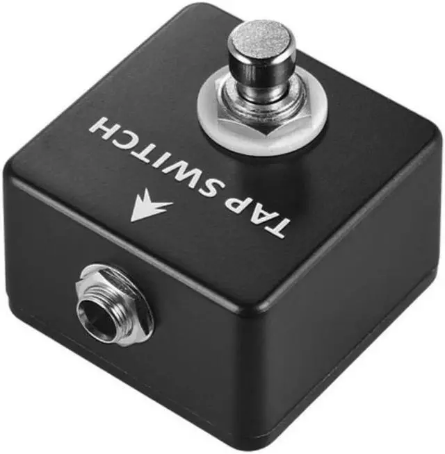 Alt view image 2 of 4 - Guitar Effect Pedal 1/4" TAP SWITCH Electric Guitar Effect Pedal Single Tap Delay Full Metal Accessories