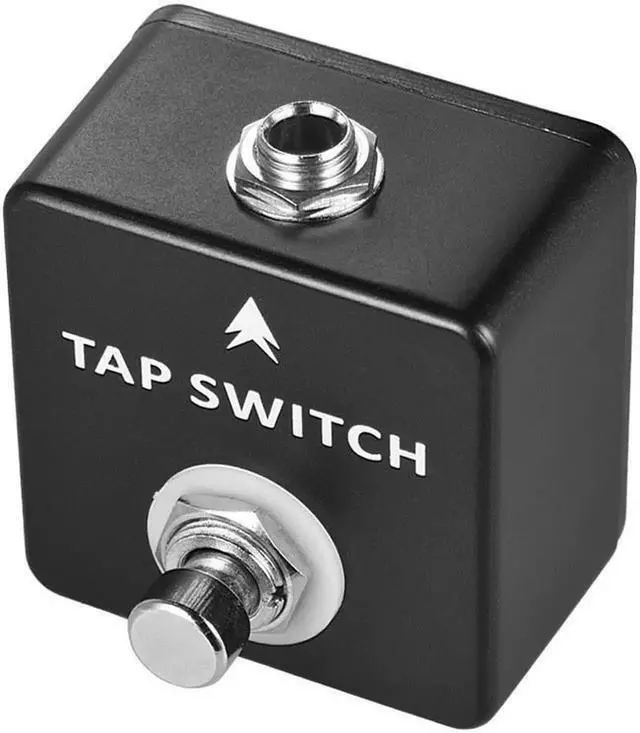 Alt view image 4 of 4 - Guitar Effect Pedal 1/4" TAP SWITCH Electric Guitar Effect Pedal Single Tap Delay Full Metal Accessories