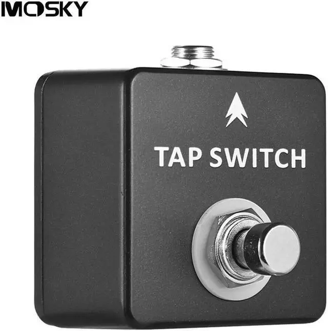 Alt view image 3 of 4 - Guitar Effect Pedal 1/4" TAP SWITCH Electric Guitar Effect Pedal Single Tap Delay Full Metal Accessories