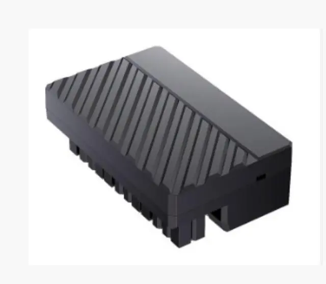 Main image of ATX motherboard power supply 24-pin to 90-degree turningadapter 24-pin right-angle adapter wiring tool connector 24p-6 adapter in black